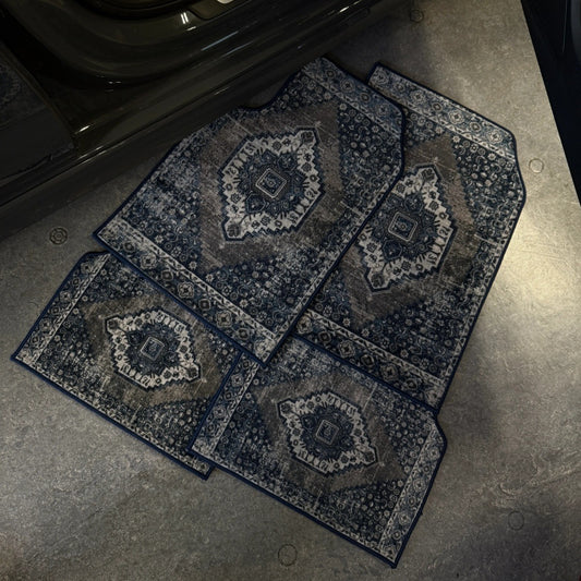 Car Bohemian Retro Ethnic Style Stain-resistant Wear-resistant Foot Mat