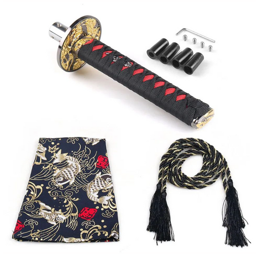 Samurai Katana Style Gear Shift Knob with Accessories