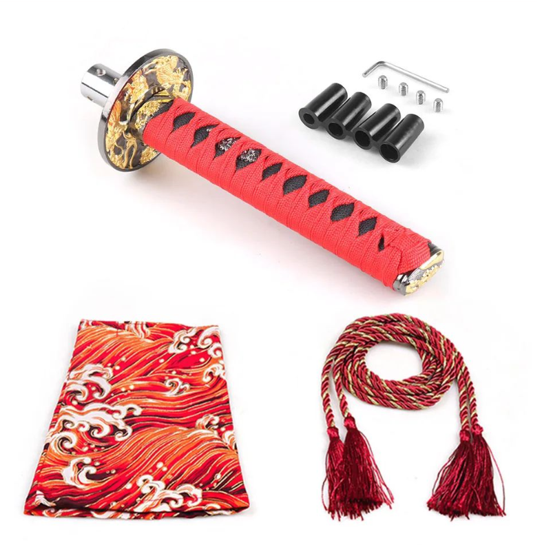 Samurai Katana Style Gear Shift Knob with Accessories