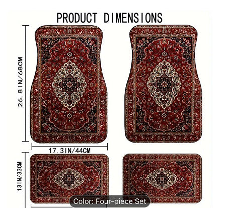 American Car Floor Mat Four-piece Set
